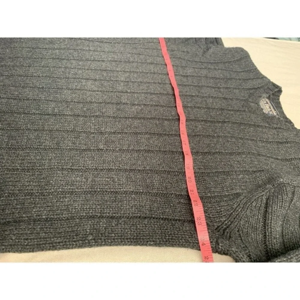 Abercrombie Fitch Wool Pullover Size‎ XL Sweater Cableknit Fisherman Grandpa